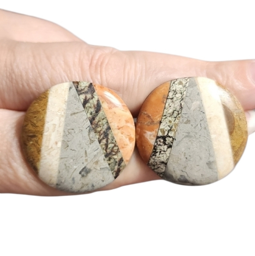 Multicolored Stone Earrings